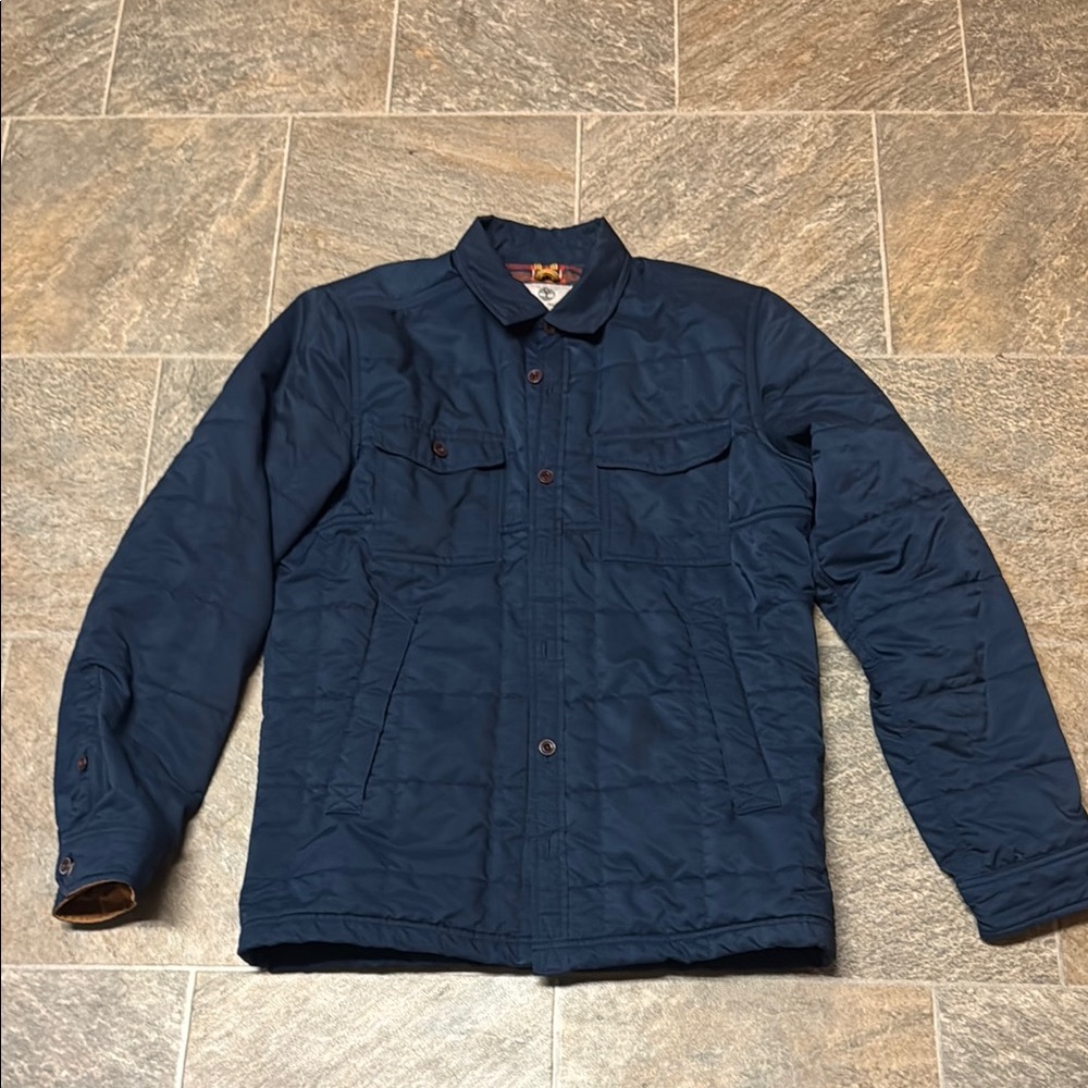 Timberland Men's Navy Shirt Jacket